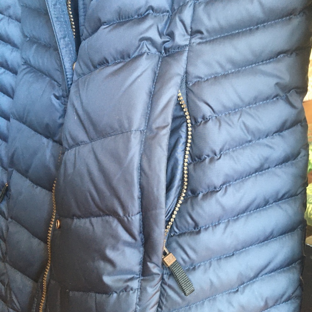 **SOLD**EUC Andrew Marc Blue Winter Coat Women’s Size Large - Picture 5 of 8